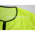 reflective running gear reflective running vest 100% taffeta fabric security vest